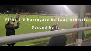 Pickering Town vs Harrogate Railway Athletic 11924 NCEL JCP Construction League Cup [upl. by Joanie]