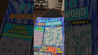 100000 SUPER CROSSWORD found that multi5x [upl. by Adebayo30]