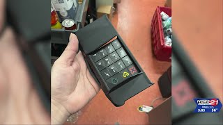 Card skimmer found at 2nd Bend 7Eleven [upl. by Manny]