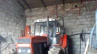 Zetor 16245t zimny starycold start [upl. by Idnew]