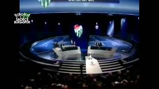 Bursaspor Şampiyonlar Ligi Kura Çekimi 2010  SADECE BURSASPOR [upl. by Millard370]