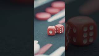 Backgammon  How To Play Backgammon  Backgammon Board Gameplay Short Backgammon [upl. by Erdied]