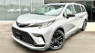 THE HOTTEST MINIVAN on the planet 2024 Toyota Sienna XSE AWD review [upl. by Euqinom]