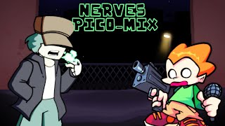 FNF Nerves Pico Mix Walkthrough [upl. by Asquith986]