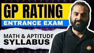 GP Rating Entrance Exam Maths amp Aptitude Syllabus Questtions  TS Rahaman Nusi Goa Great Eastern [upl. by Sutherland]