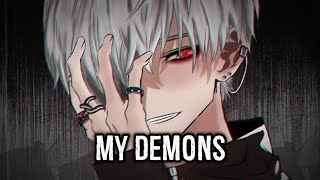 Nightcore  demons Lyrics [upl. by Odrarebe]