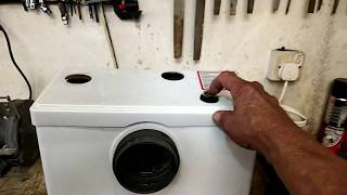 How to repair your electric macerator toilet unit [upl. by Airetnuhs]