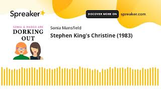 Stephen Kings Christine 1983 [upl. by Aseretairam162]