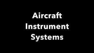 Airframe amp Powerplant A amp P Certification FAA  Aircraft Instrument Systems  Airframe [upl. by Cocks]