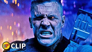 Cables First Appearance  Matt Damon amp Alan Tudyk Cameo Scene  Deadpool 2 2018 Movie Clip HD 4K [upl. by Dorrie]