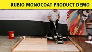 Rubio Monocoat Product Knowledge Demo [upl. by Alfredo]