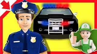 Police Car for children Thief Police Cartoon Car kids Police Police catch thief Police Truck kids [upl. by Rodenhouse]