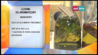 Cucina con Ale oli aromatizzati lezione [upl. by Hassadah]