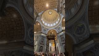 vatican vaticano italiano peter basilica roma architecture [upl. by Atinuahs]