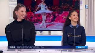 Lunel 34  la danseuse Jasmine remporte le concours quotProdigesquot sur France 2 [upl. by Eboj]