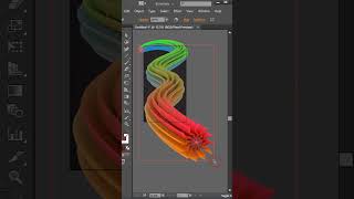 Create Stunning 3D Colorful Shapes with Blend Tool in Illustrator [upl. by Erlene]