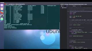 Python socket program Server Client with Android Client [upl. by Airamzul744]