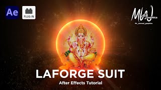 After Effects Tutorial LaForge Suite Plugin Light Wrap GodRay halo Tutorial [upl. by Jeminah]