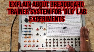 Explain About Breadboard Trainer System For DLD Lab Experiments  DLD Lab Experiments [upl. by Nylyoj]