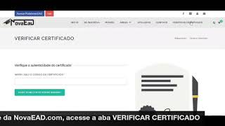 Certificado com CÓDIGO VALIDADOR [upl. by Aenal]