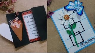 Easy Greetings Cards ldeas  Handmade Greeting Cards How to Make BIRTHDAY Cards DIY Card Making [upl. by Namzaj]