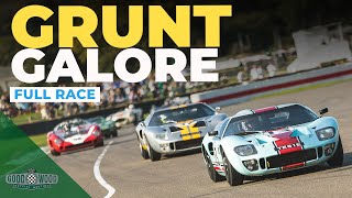 10000PS of racing  2022 Whitsun Trophy full race  Goodwood Revival [upl. by Yrac]