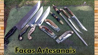 Sorocabanas e canivetes artesanais chaira personalizada [upl. by Attirehs187]