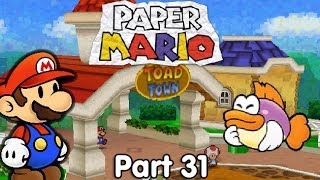 Lets Play Paper Mario  31 Another Day Another Round of Sidequests [upl. by Akiehsal]