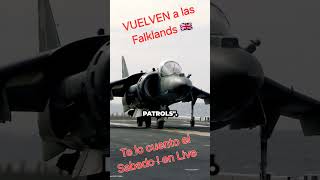 Sea Harriers Vuelven a las Falklands Falklands [upl. by Oninrutas]