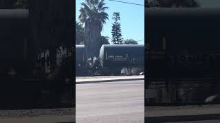 BNSF 130 leads the local to the Alcoa Yard and El Segundo Yard after passing Sepulveda Blvd [upl. by Ecinrev]