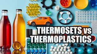 thermosets and thermoplastics  Types of thermoplastic  thermoplastic polymer [upl. by Lynd]