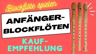 Gute Sopranblockflöten für Anfänger verasblockflötenkanal [upl. by Ruthe]