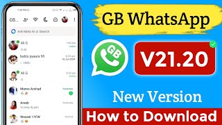 Whatsapp GB New Version Download 2024 GB Whatsapp New Version Kaise Download Karen [upl. by Seavir]