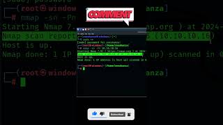 Nmap Network Scanning and Security Analysis nmap nmaptutorial shortvideo shorts shortsvideo [upl. by Ingraham307]