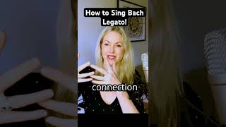 How to sing Bach Legato by using the Diction howtosingopera bach legato alto [upl. by Miculek802]