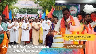 Teachers Day 2024 Full Video St Johns HS School Barama [upl. by Irallih]