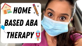 HOME BASED ABA THERAPY VLOG  REGISTERED BEHAVIOR TECHNICIAN [upl. by Latvina891]