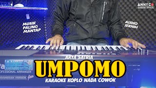 UMPOMO KARAOKE KOPLO NADA PRIACOWOK MUSIK PALING ENAK SLOW  ANNYCO KARAOKE [upl. by Margie]