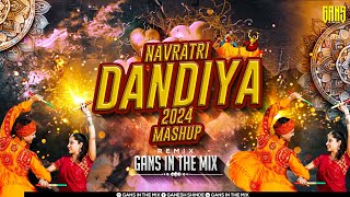 Dandiya 2024 Dj Song  Nonstop Garba Dandiya Remix  DJ Gans In The Mix  Non Stop Garba Jhankar [upl. by Hines222]