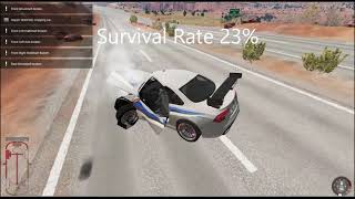 BeamNGdrive Crashes With Survival Rate Ep1 [upl. by Silisav]