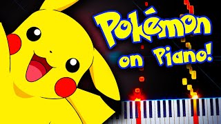 Pokémon on Piano  Full Album [upl. by Engvall]