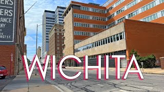 This is WICHITA Kansas Biggest City  4K Downtown Talking Tour [upl. by Stiles]