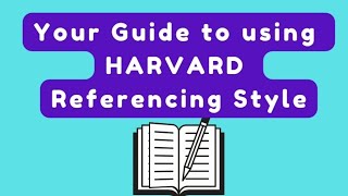 How to use HARVARD REFERENCING Style 🖊 lesson fyp referencing academic [upl. by Other109]