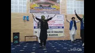 Full Dress Dance on Nika jiya Dhola by Students of HS Andoo On district platform Anantnag [upl. by Salmon]