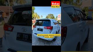 Toyota Kijang Innova 24 G MT Diesel 2020 Reborn  Bekas rasa baru Di Showroom SJM BONE [upl. by Eramal]