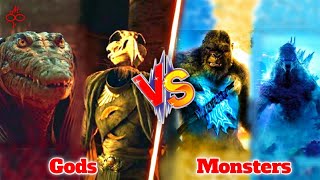 Ammit and Khonshu vs Godzilla and Kong  in Hindi  multi versh [upl. by Hashum]