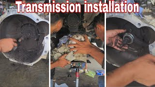 Manual transmission installation [upl. by Lenneuq201]