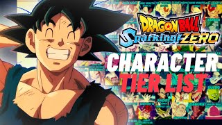 Dragon Ball Sparking Zero MAIN CHARACTER Tier List [upl. by Kuska]