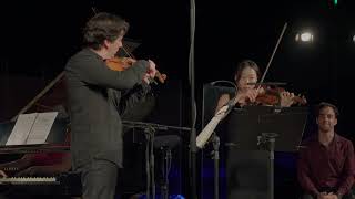 Pablo de Sarasate – Navarra for Two Violins and Piano Op 33  Samos Young Artists Festival 2024 [upl. by Mountford]