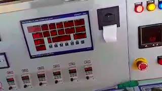 ASPHALT HOT MIX PLANT CONTROL PANEL [upl. by Reffinnej38]